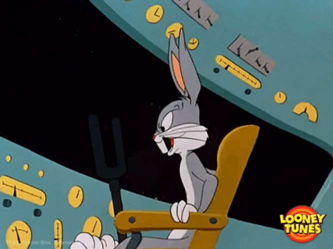 Buenas Noches Bugs Bunny GIF