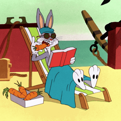 Buenas Noches Bugs Bunny GIF
