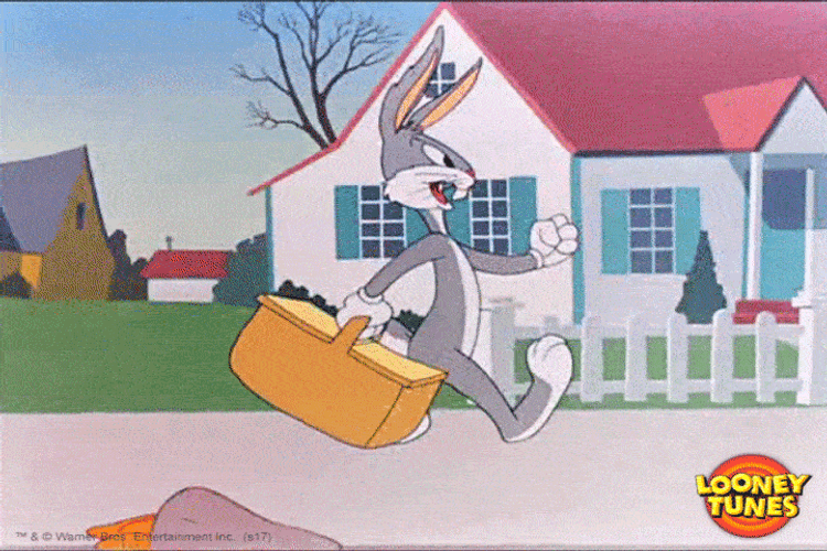 Buenas Noches Bugs Bunny GIF