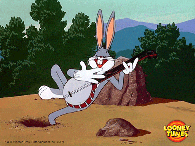 Buenas Noches Bugs Bunny GIF