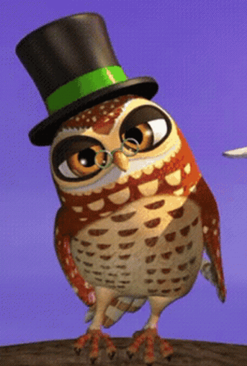 Buenas Noches Buho GIF