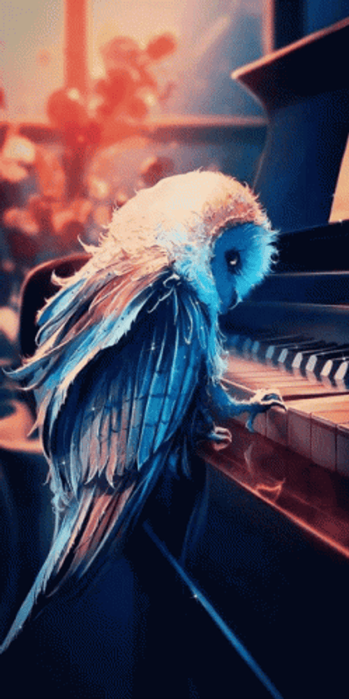 Buenas Noches Buho GIF