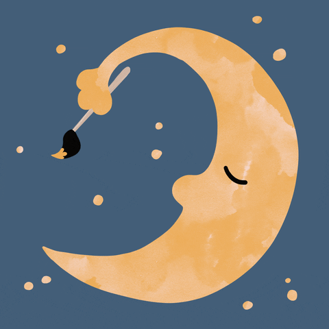 Buenas Noches Caricaturas 480 X 480 Gif GIF