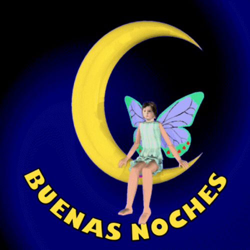 Buenas Noches Caricaturas GIF