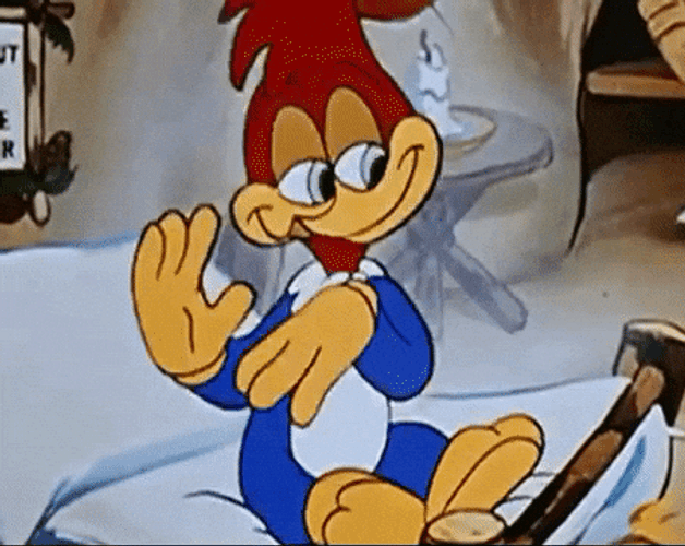Buenas Noches Caricaturas GIF