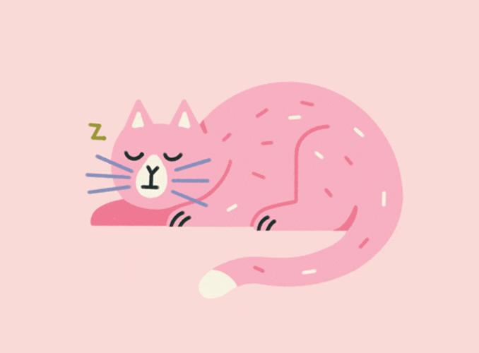 Buenas Noches Caricaturas GIF