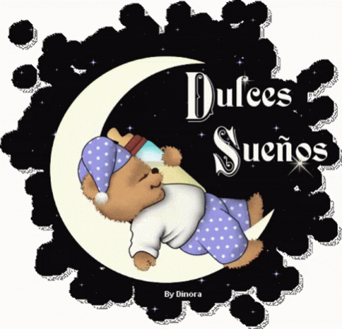 Buenas Noches Dulces Sueños 498 X 480 Gif GIF