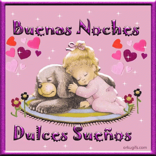 Buenas Noches Dulces Sueños GIF