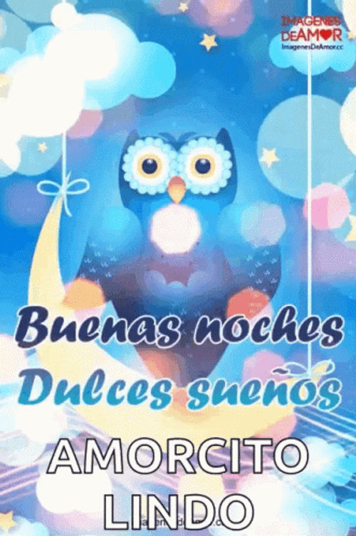 Buenas Noches Dulces Sueños GIF