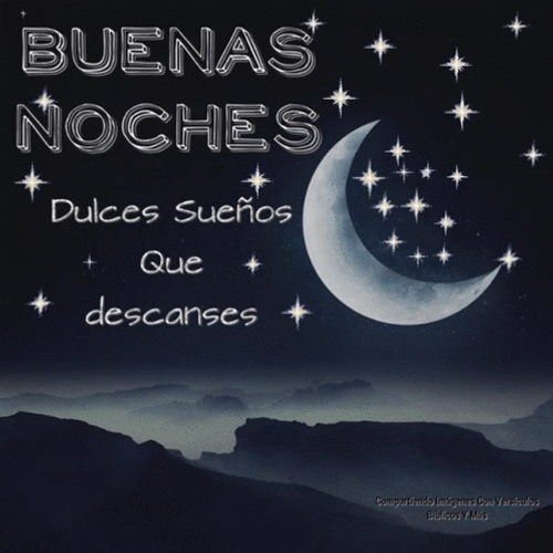 Buenas Noches Dulces Sueños GIF