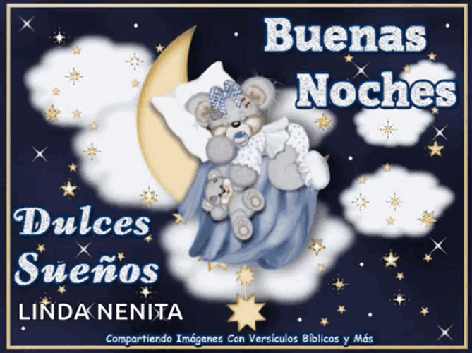 Buenas Noches Feliz Descanso GIF