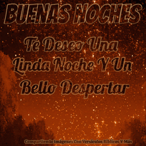 Buenas Noches Feliz Descanso GIF