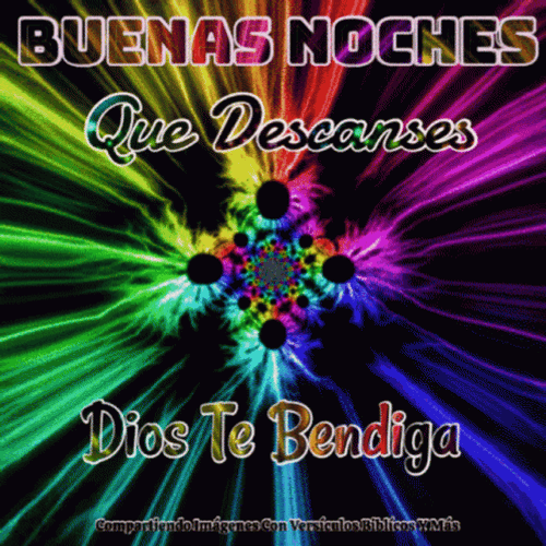 Buenas Noches Feliz Descanso GIF