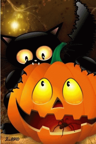 Buenas Noches Halloween 320 X 480 Gif GIF