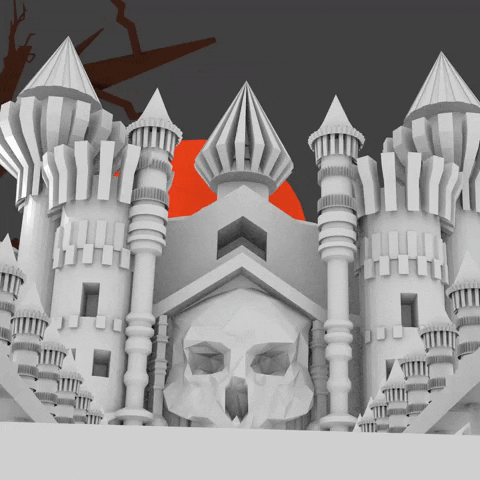 Buenas Noches Halloween 480 X 480 Gif GIF