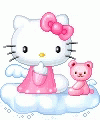 Buenas Noches Hello Kitty 100 X 120 Gif GIF