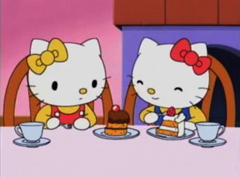 Buenas Noches Hello Kitty 468 X 344 Gif GIF