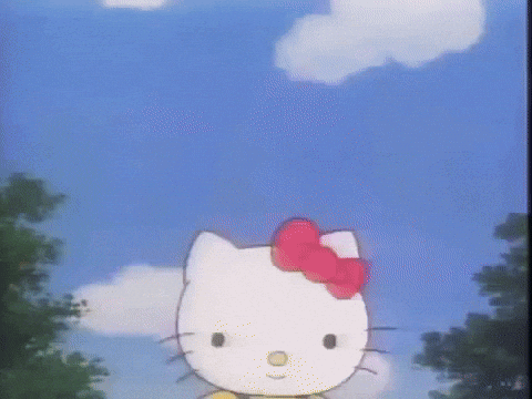 Buenas Noches Hello Kitty 480 X 360 Gif GIF