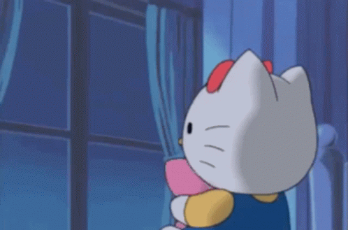 Buenas Noches Hello Kitty 498 X 329 Gif GIF