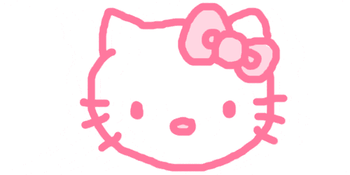 Buenas Noches Hello Kitty 500 X 250 Gif GIF