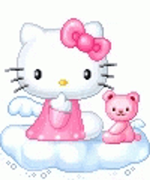 Buenas Noches Hello Kitty GIF