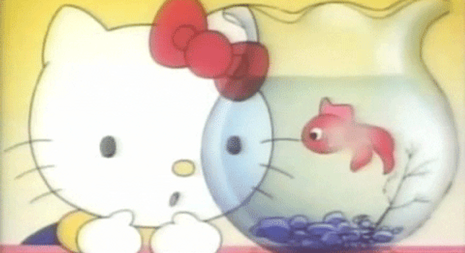 Buenas Noches Hello Kitty GIF