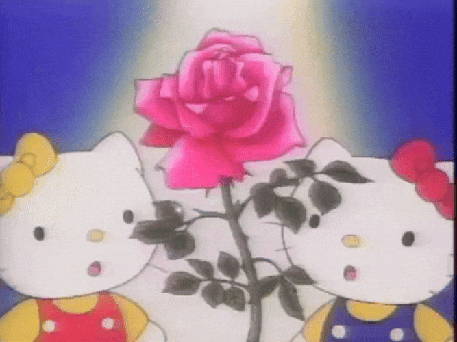 Buenas Noches Hello Kitty GIF