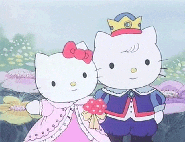 Buenas Noches Hello Kitty GIF