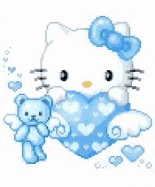 Buenas Noches Hello Kitty GIF