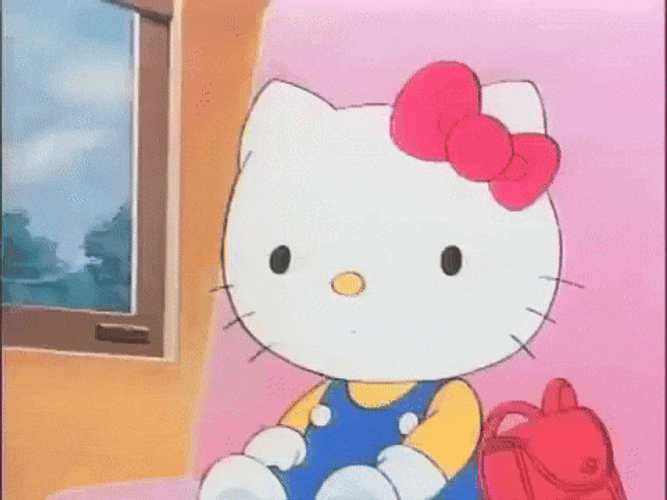 Buenas Noches Hello Kitty GIF