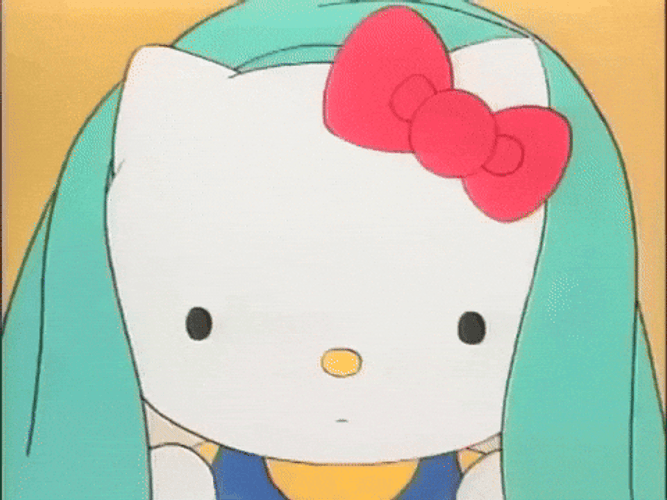 Buenas Noches Hello Kitty GIF