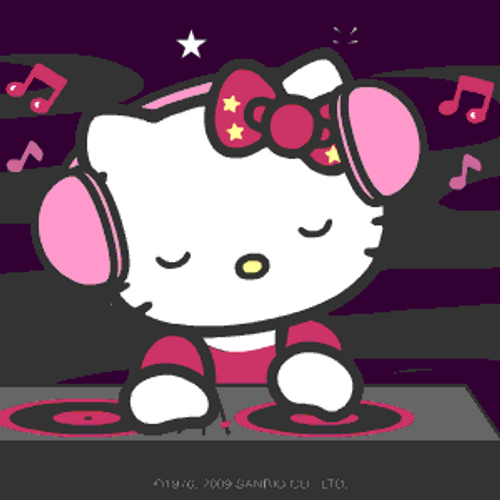 Buenas Noches Hello Kitty GIF