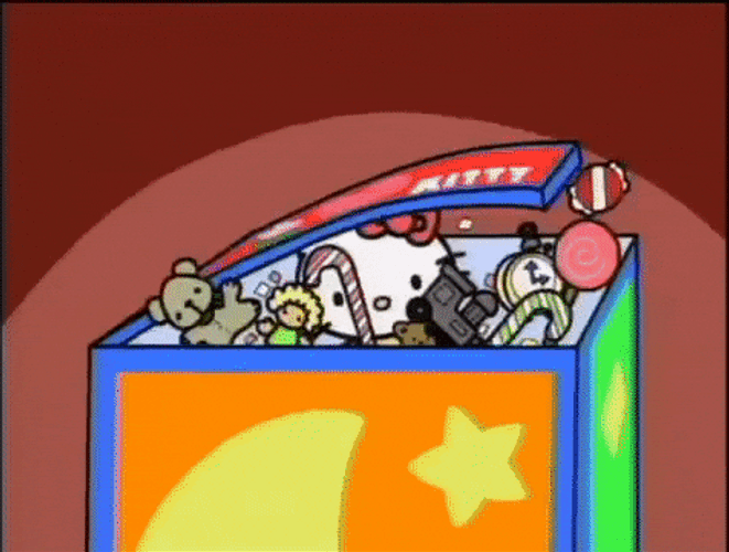 Buenas Noches Hello Kitty GIF
