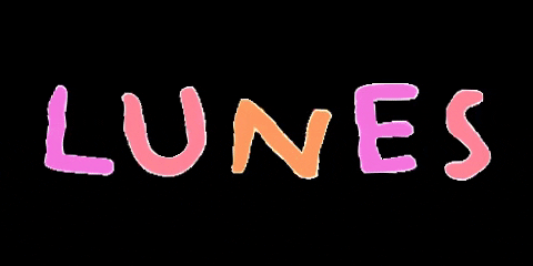 Buenas Noches Lunes 480 X 240 Gif GIF