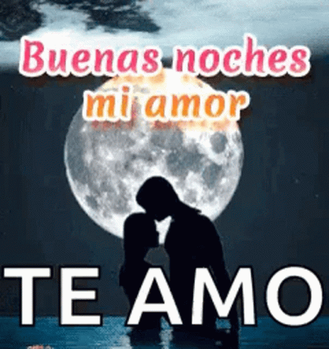 Buenas Noches Mi Amor Te Amo GIF