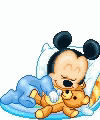 Buenas Noches Mickey 100 X 120 Gif GIF