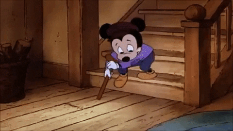 Buenas Noches Mickey 480 X 270 Gif GIF