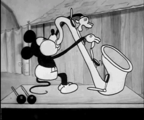 Buenas Noches Mickey 480 X 400 Gif GIF