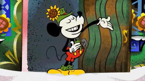 Buenas Noches Mickey 492 X 274 Gif GIF