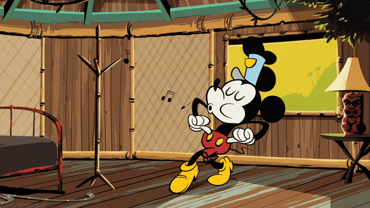 Buenas Noches Mickey 720 X 405 Gif GIF