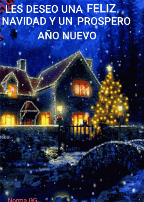 Buenas Noches Navideñas GIF