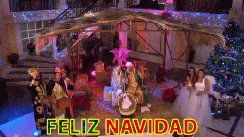Buenas Noches Navideñas 498 X 280 Gif GIF