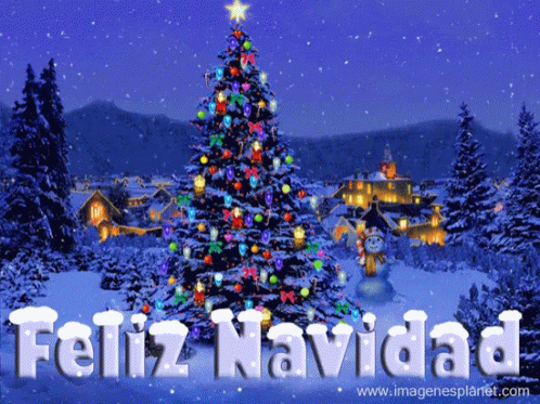 Buenas Noches Navideñas 498 X 373 Gif GIF