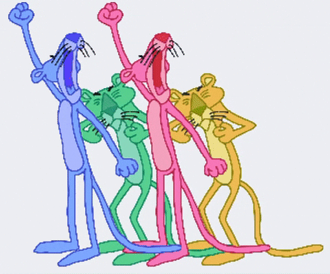 Buenas Noches Pantera Rosa 480 X 398 Gif GIF