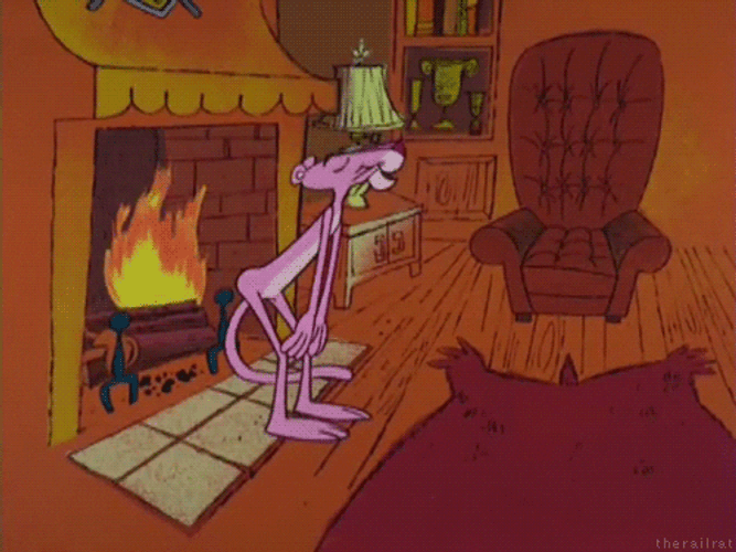 Buenas Noches Pantera Rosa GIF