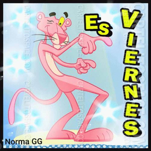 Buenas Noches Pantera Rosa GIF
