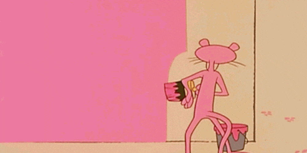 Buenas Noches Pantera Rosa GIF