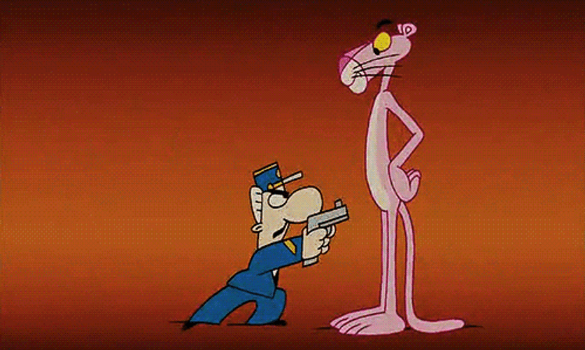 Buenas Noches Pantera Rosa GIF