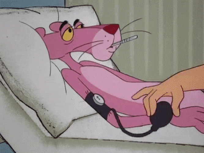 Buenas Noches Pantera Rosa GIF