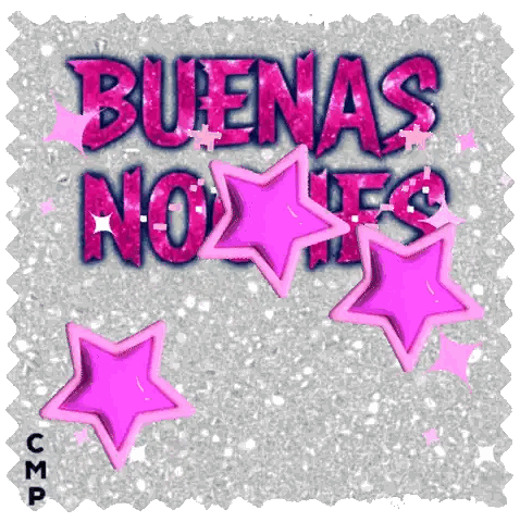 Buenas Noches Pink Stars